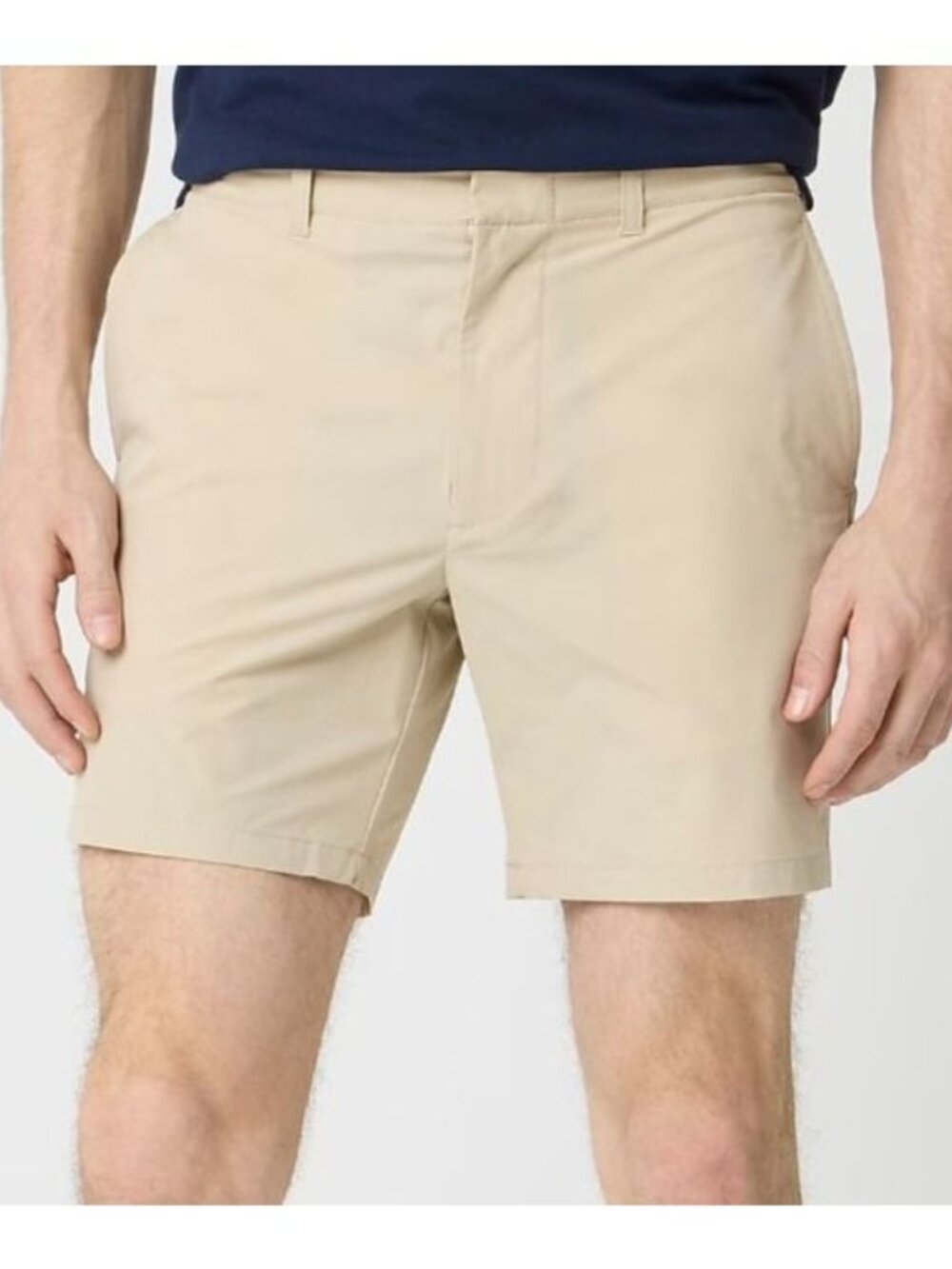NWT J.Crew Factory 7" Tech Short Men's Sz 30 Dust Khaki Performance Lightweight